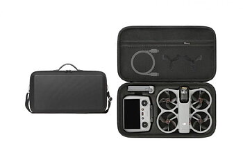 STABLECAM Black PU Shoulder Case for DJI Avata 360 (DJI RC 2)