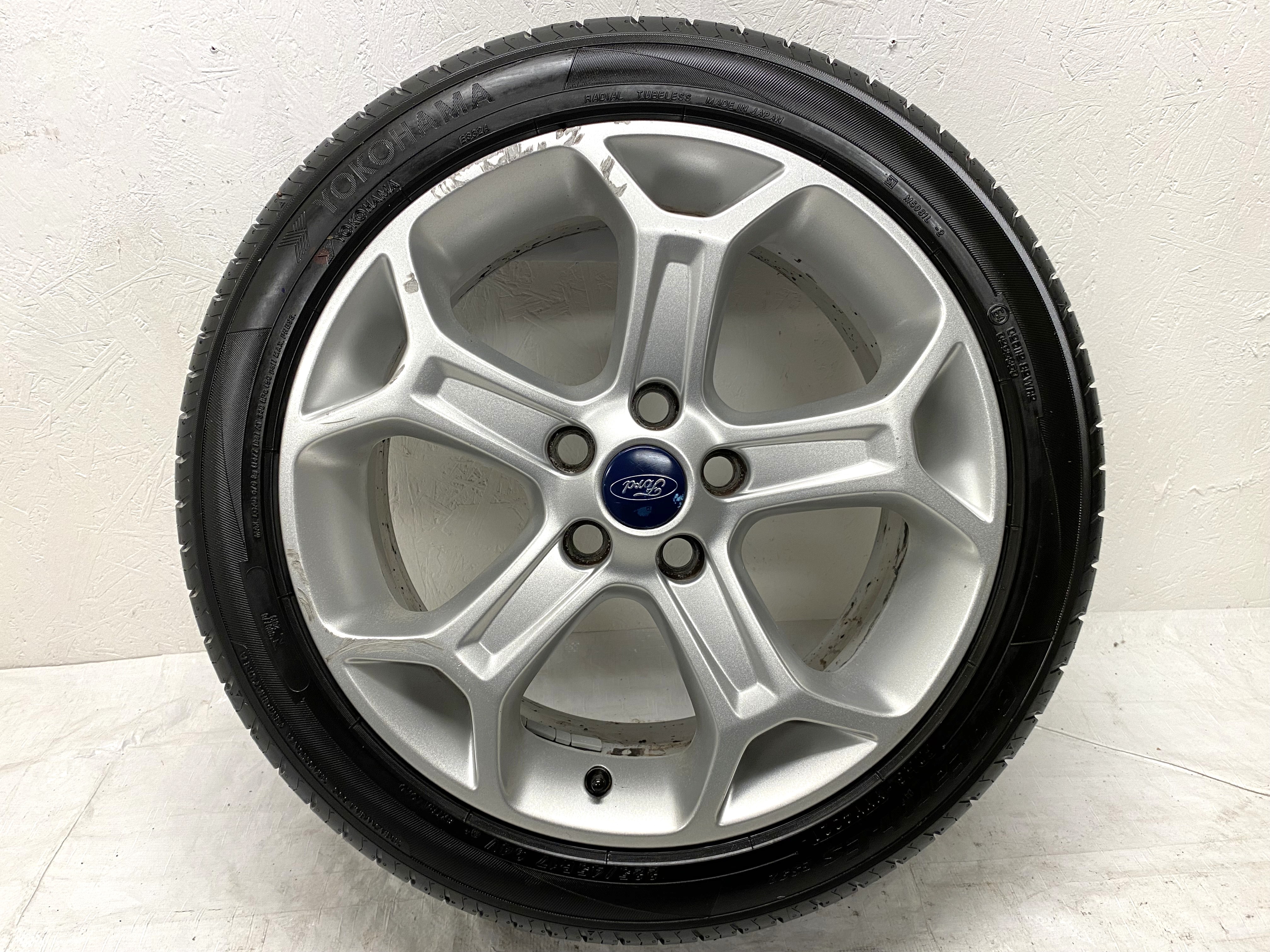 Kompletta Sommarhjul | 17" FORD Focus Mondeo | 5x108 7.5x17 ET55 63.4 + 2 st 225/45 R17 94V Yokohama Blue Earth ES32 | V40-2021 | 6.5mm | 6.5mm + 2 st 225/45 R17 94W Antares Ingens A1 | V01-2019 | 5mm | 4mm - 11