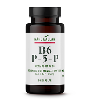 B6 P5P 25 mg 60 kapslar