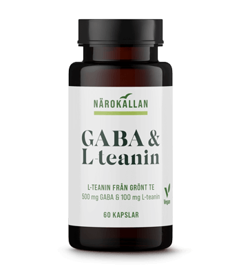 GABA & L-teanin 60 kapslar