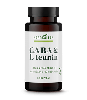 GABA & L-teanin 60 kapslar
