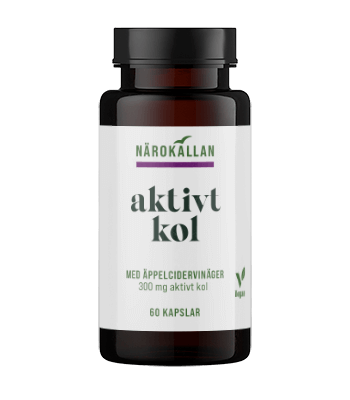 Aktivt Kol + Äppelcidervinäger 60 kapslar