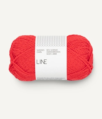 4108 Flame Scarlet, Line