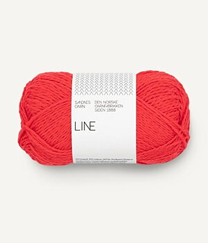 4108 Flame Scarlet, Line