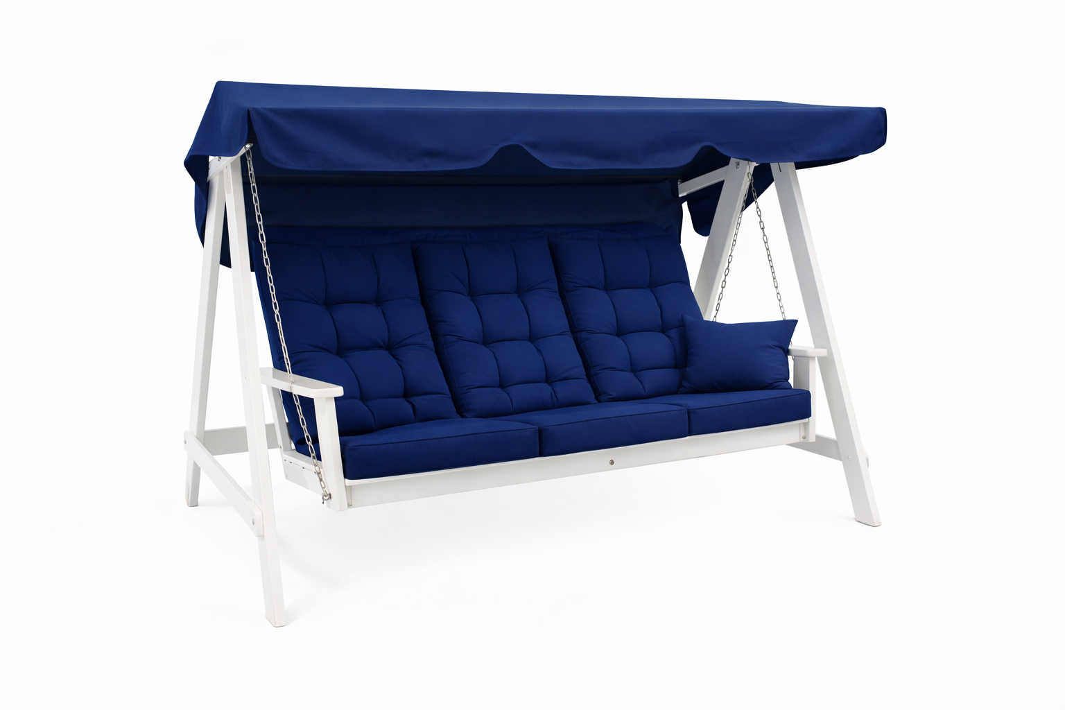 Mellby Hammock vit från EdenWood i klassisk trähammock