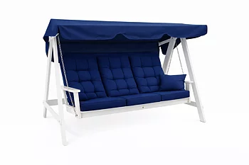 Mellby Hammock vit från EdenWood i klassisk trähammock