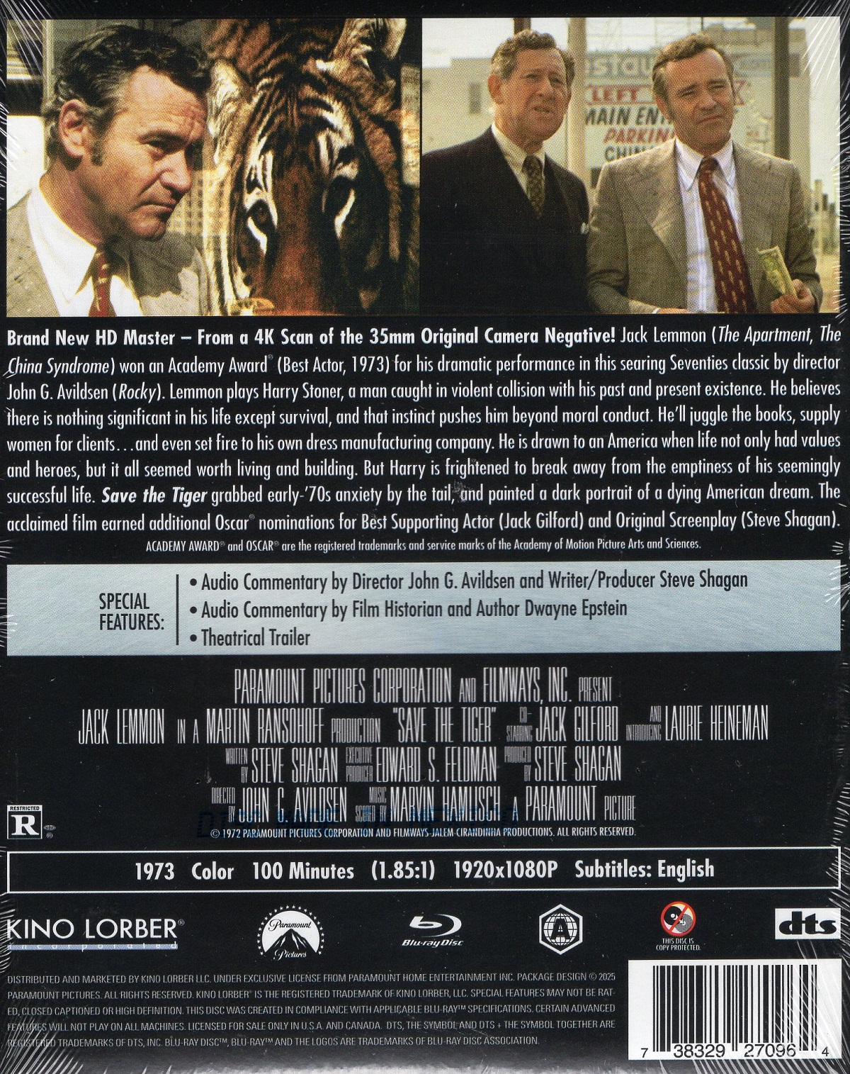 Save the Tiger (ej svensk text) (Blu-ray) (OBS! Region A) - 2