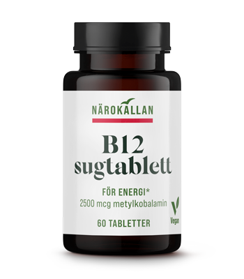 B12 Sugtablett 60 tabletter