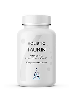 Taurin 500 mg, 90 kapslar