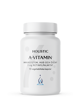 A-vitamin - 3 mg retinylpalmitat, 90 kapslar