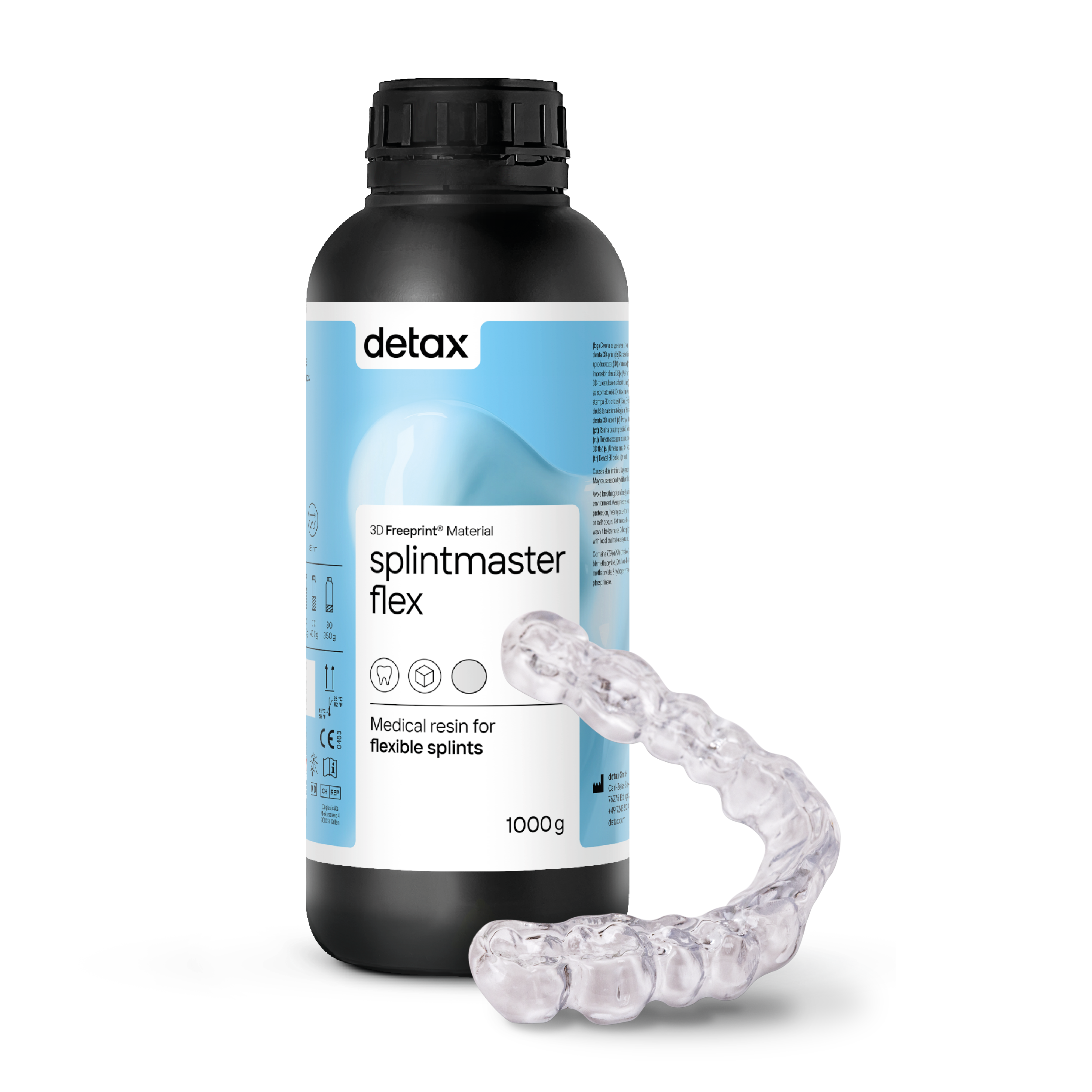 Detax Freeprint Splintmaster Flex 1000 g