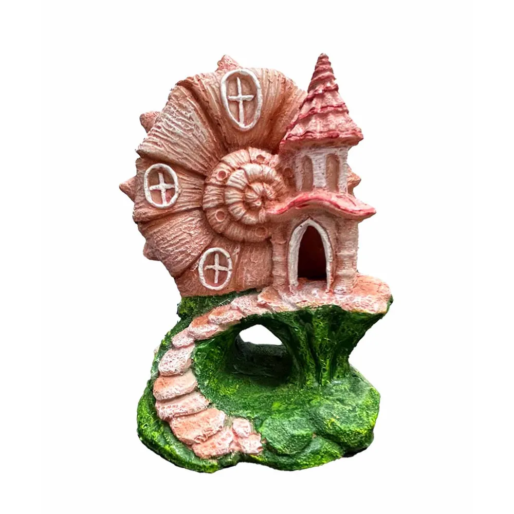 Ozami Pink Castle 10x8.4x14cm