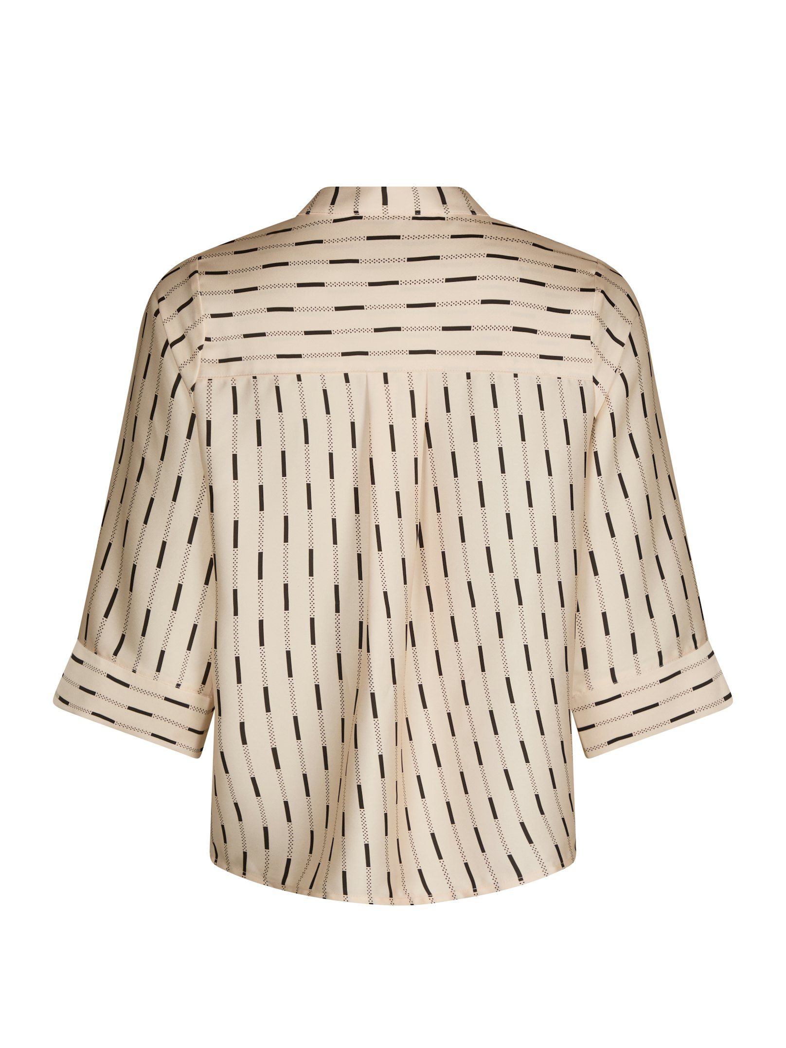 Neo Noir - Camile Print Blouse Creme - 6