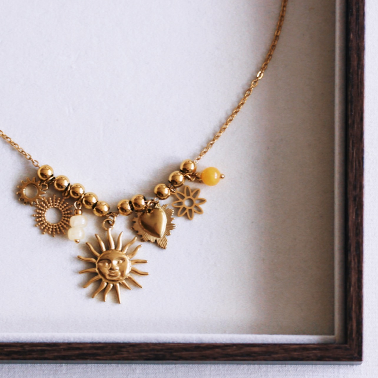 Halsband "Kissed by the sun" - 2