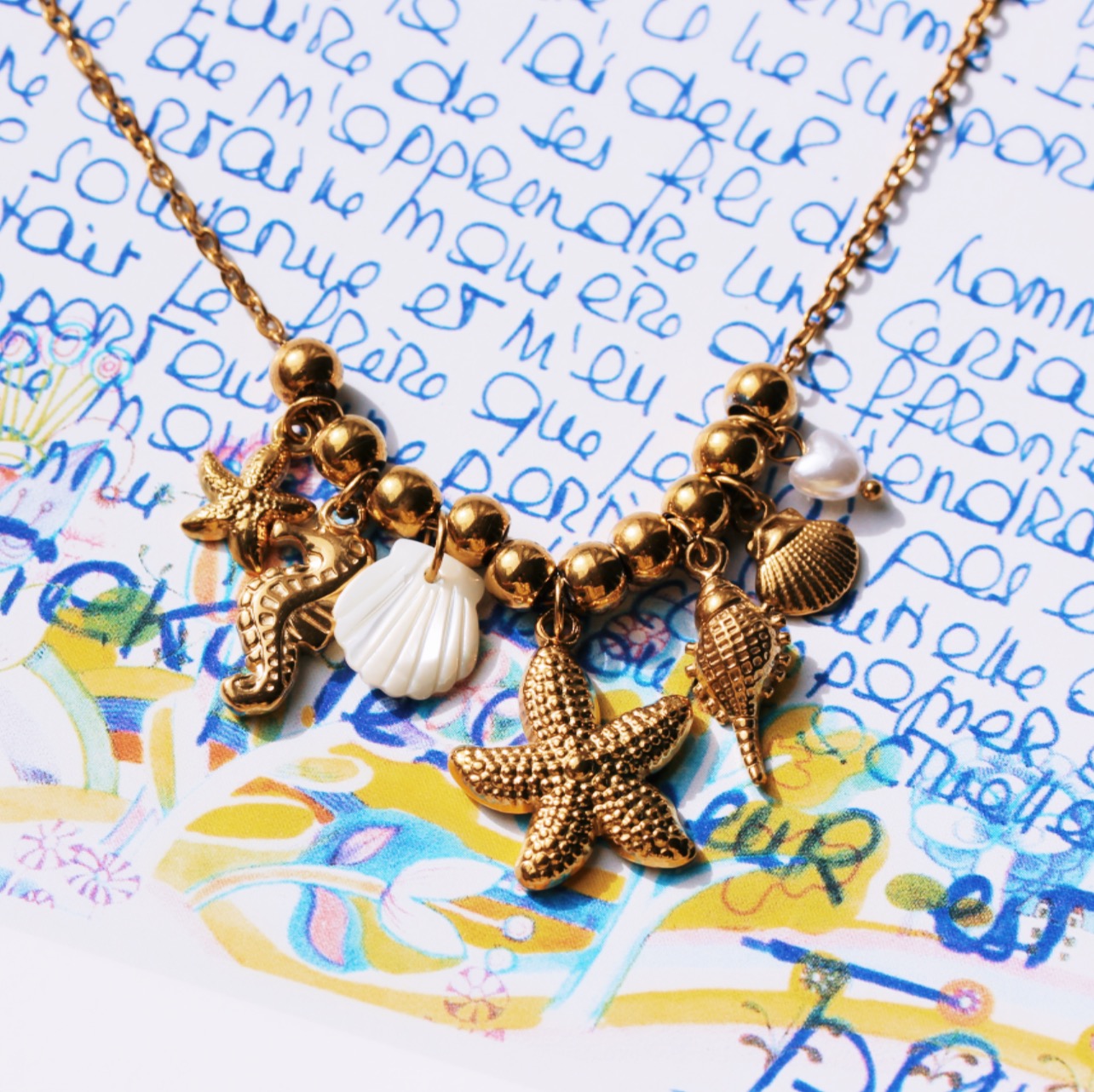 Halsband " Salt & Sea" - 2