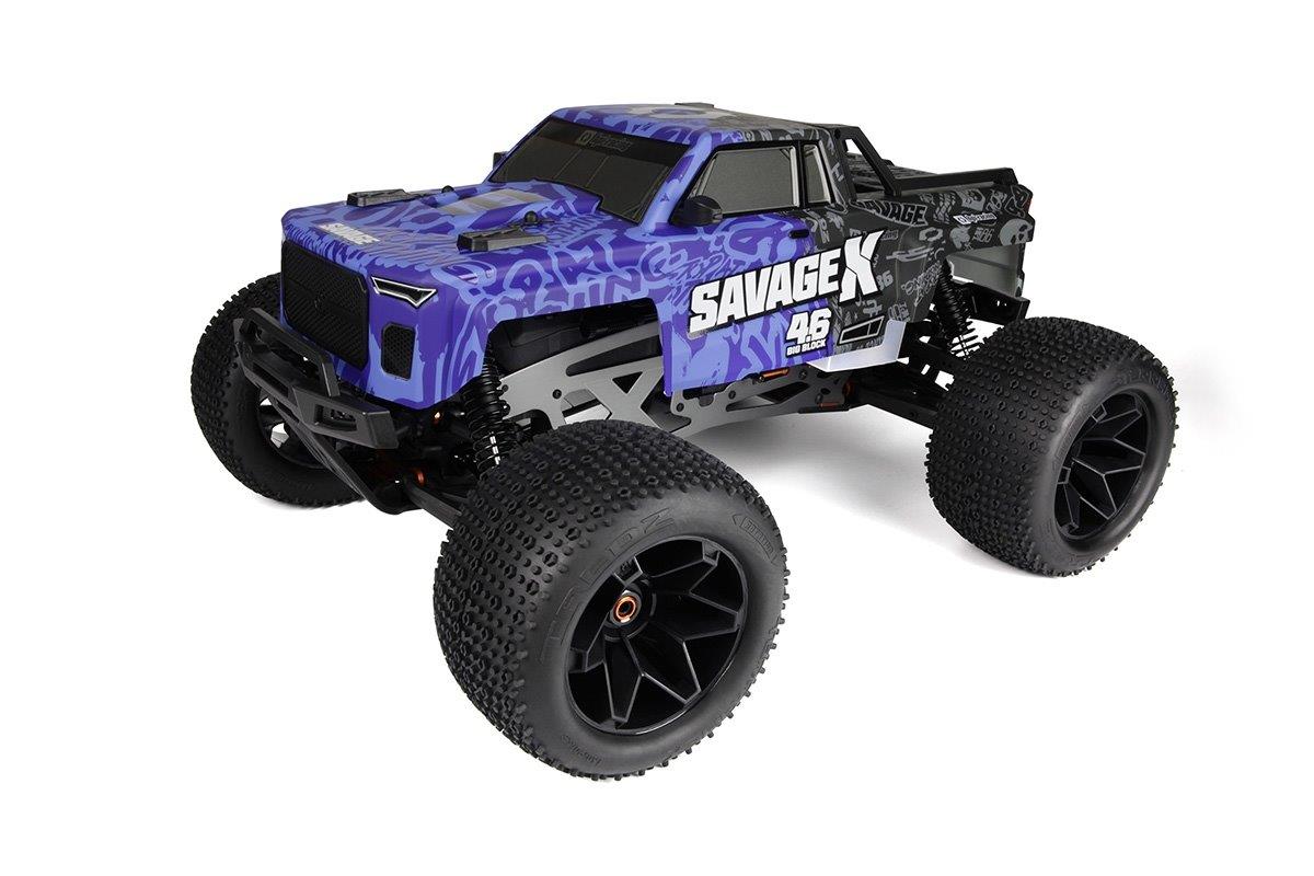 HPI SAVAGE X 4.6 GT-6 RTR - blue - 2