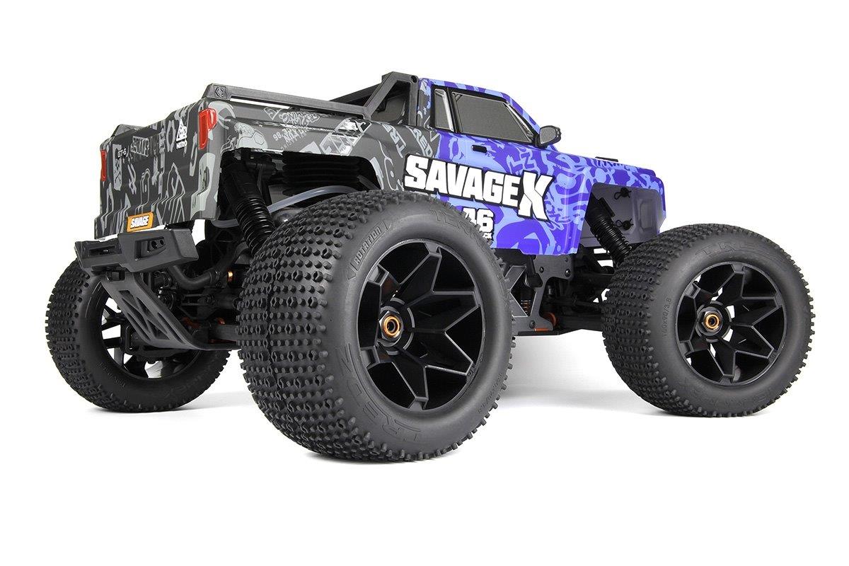 HPI SAVAGE X 4.6 GT-6 RTR - blue - 4