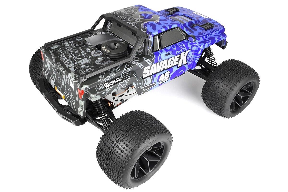 HPI SAVAGE X 4.6 GT-6 RTR - blue - 8
