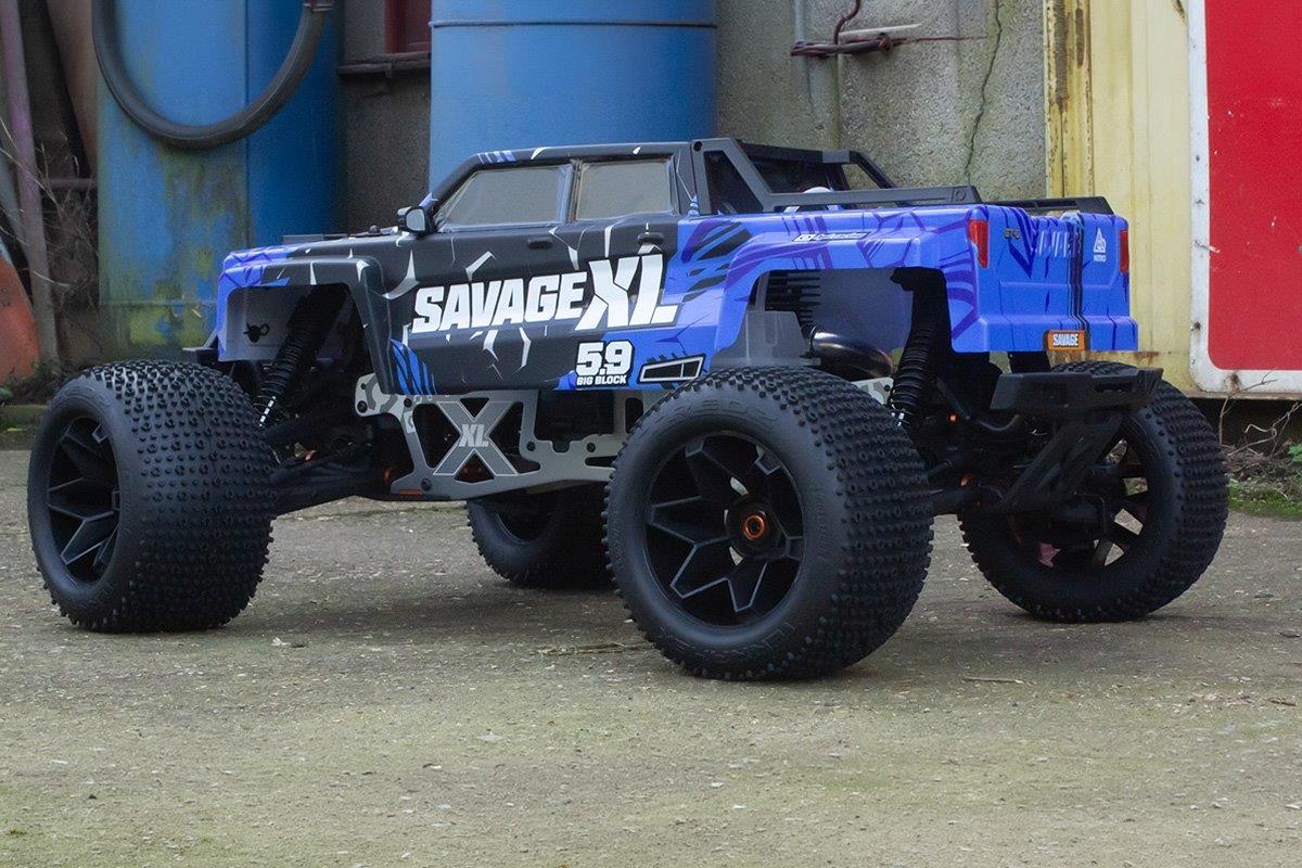 HPI Savage XL 5.9 GTXL-6 - blue - 6