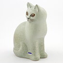 Lisa Larson (1975) White Cat Murre Midi 21 cm (3)