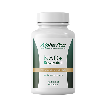 NAD+ Resveratrol 60 kap