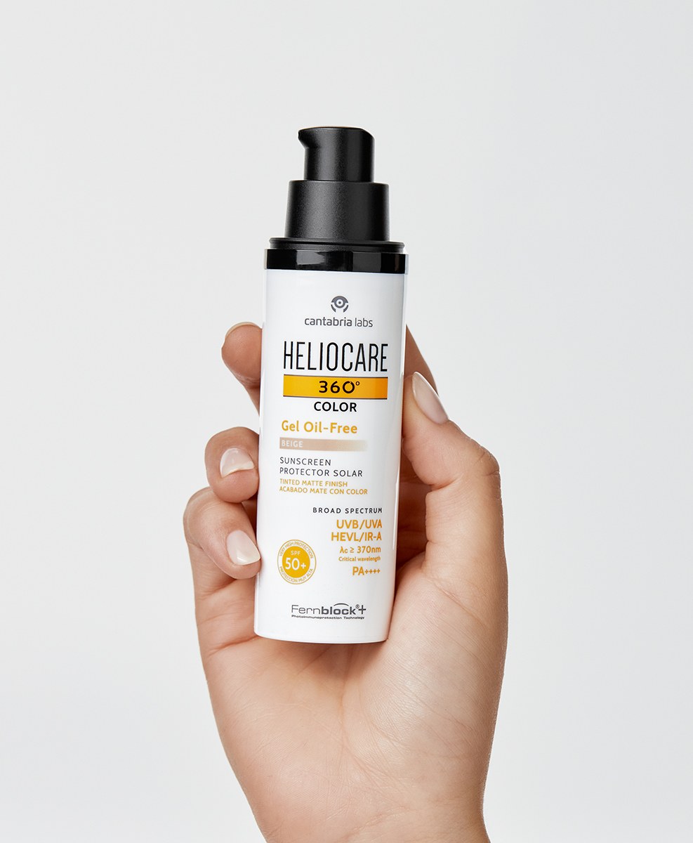 Gel oil-free Color SPF 50+ Beige (Foundation solskydd)