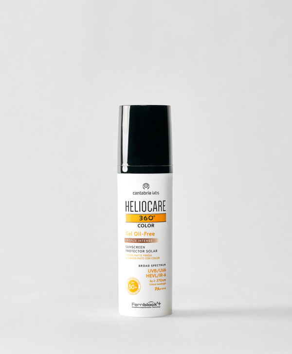 Gel oil-free Color SPF 50+ Bronze Intense (Foundation solskydd)