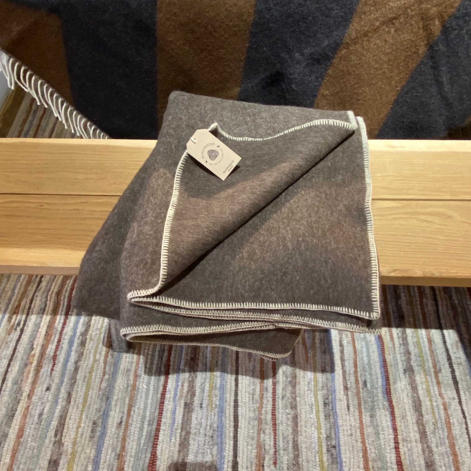 Robust och Stor Yllefilt helt i ull för alla typer av ändamål - 4