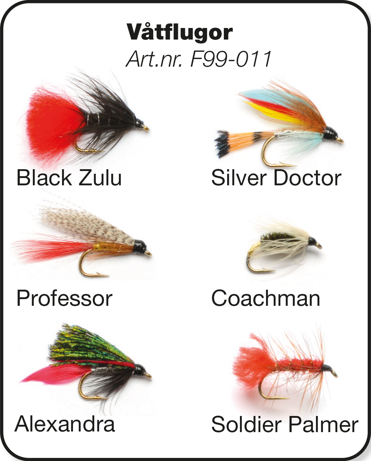Darts Flies Wet Flies