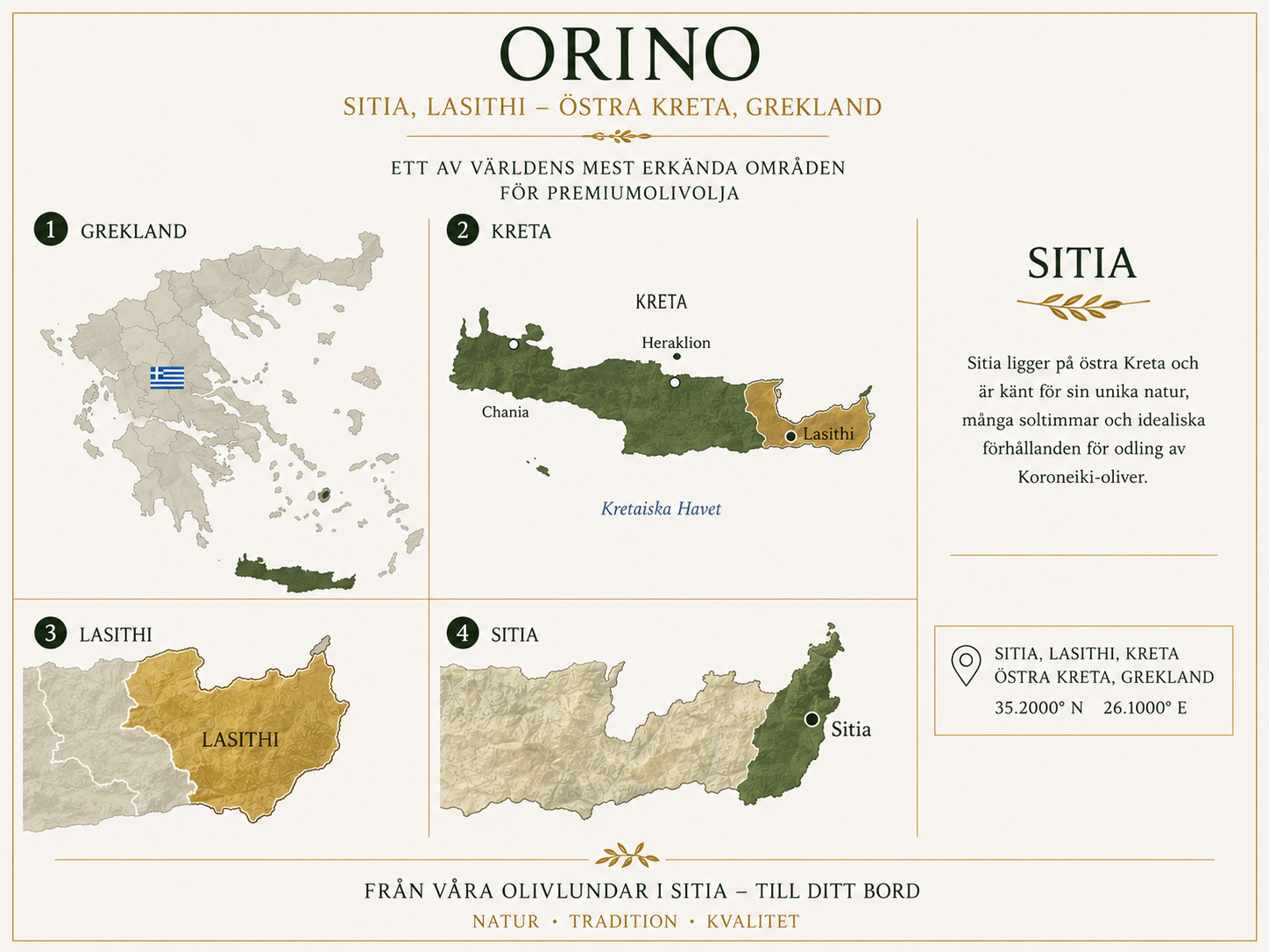 ORINO Gourmet Product 5L – Extra Virgin Olivolja från Sitia, Kreta - 2