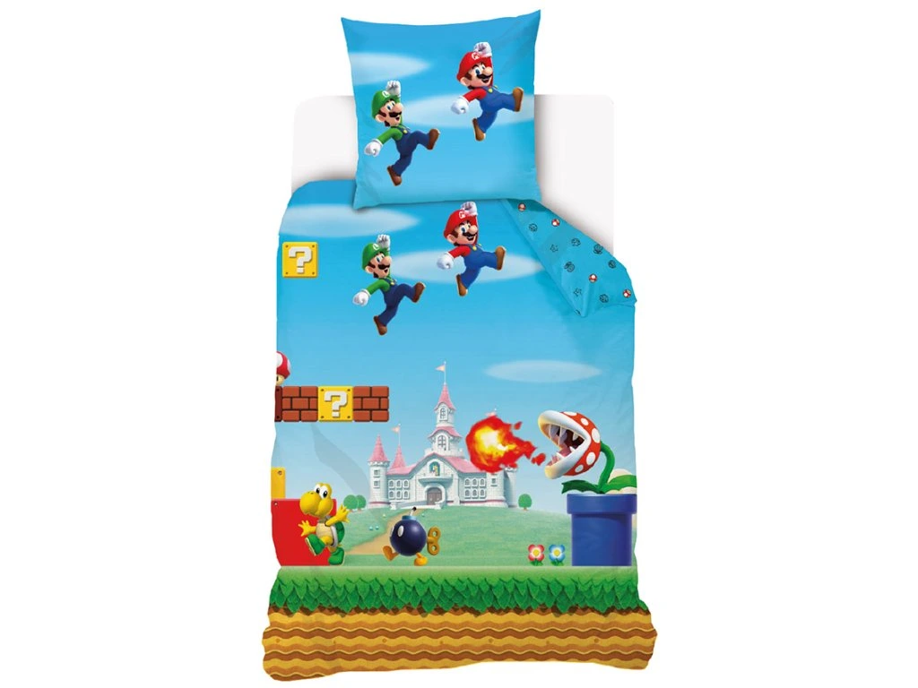 Super Mario Bäddset Bomull