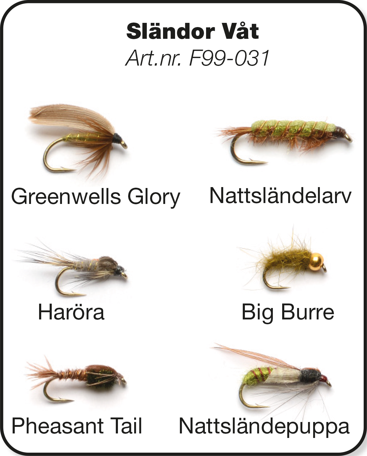 Darts FLIES-Dragonflies Wet