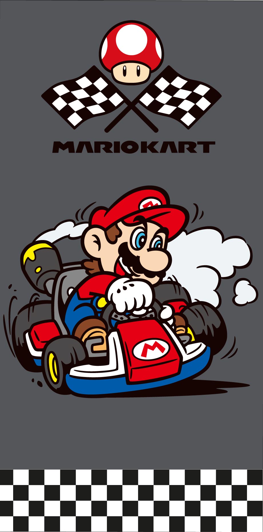 Super Mario Handduk Bomull