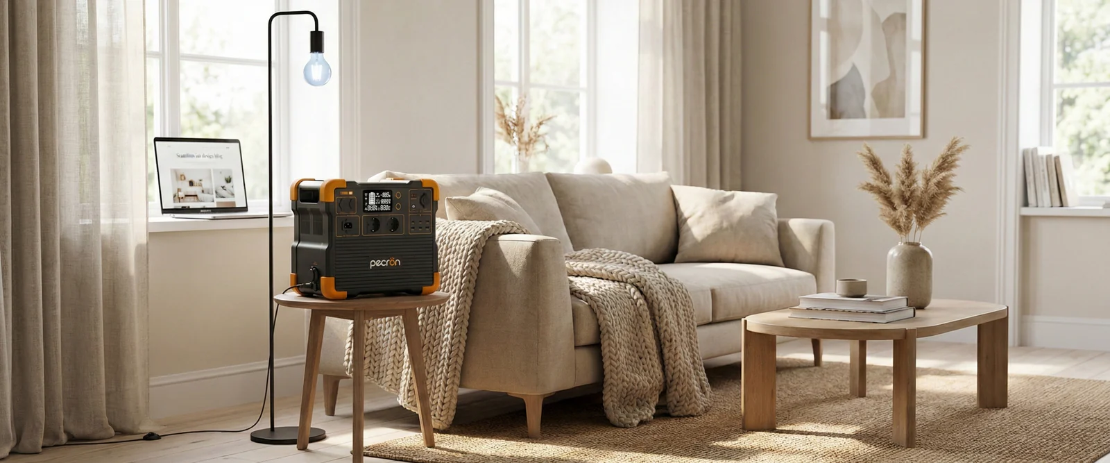 Powerstation Pecron - 2400W - 2048Wh- Power station 230V - 7