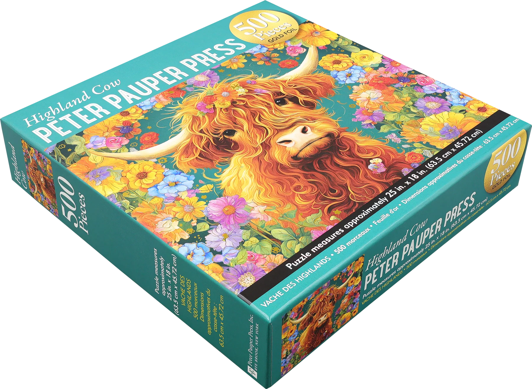 Highland Cow, 500 Piece Puzzle - 2