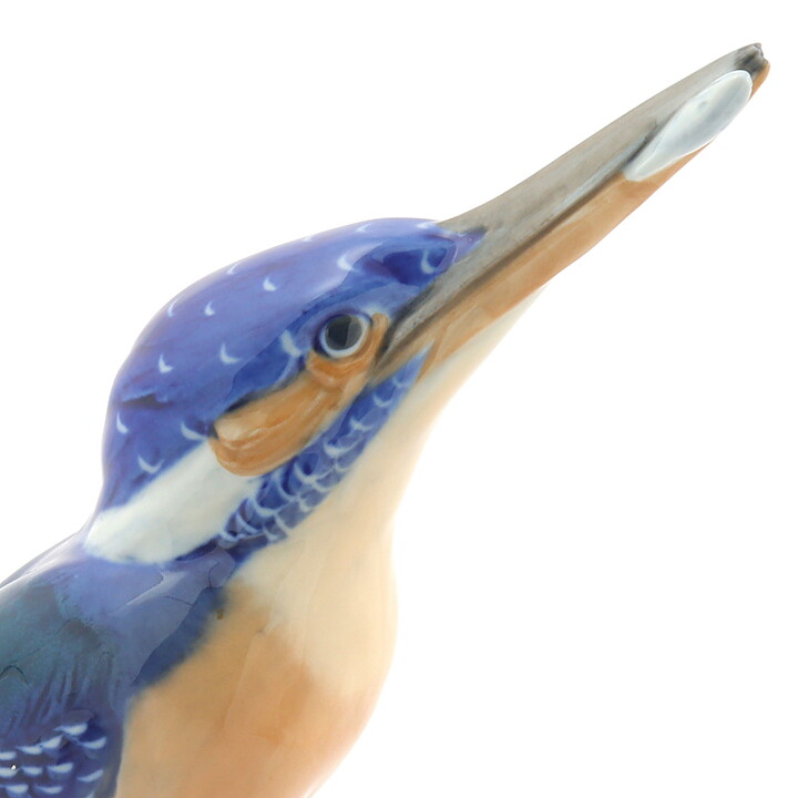 ピーター・ヘロルド  魚を捕まえたカワセミ  18cm  1915年  #2257