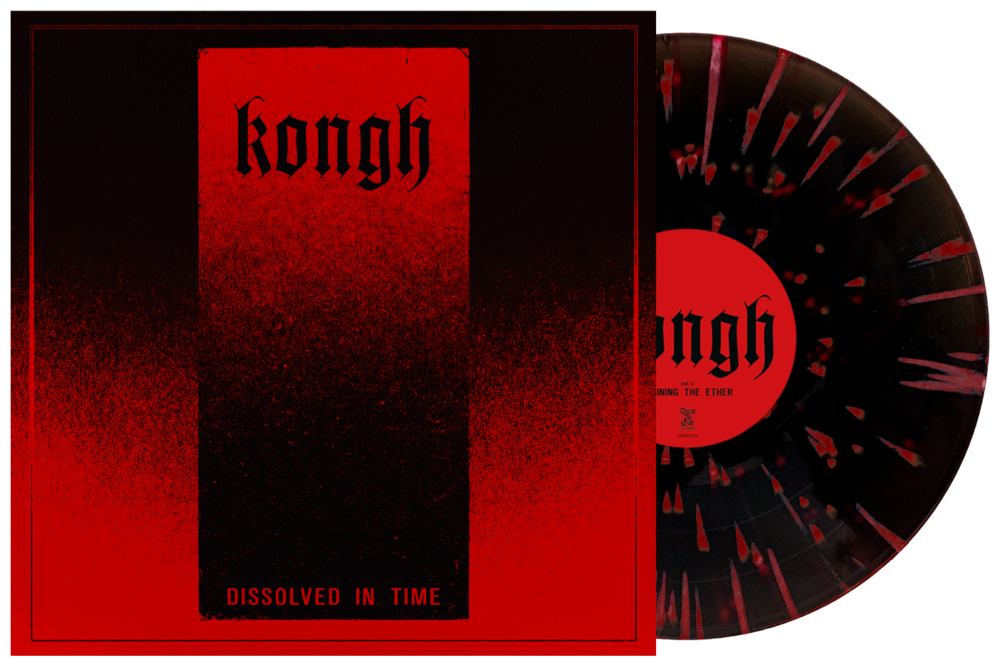KONGH - Dissolved in Time LP SPLATTER VINYL (PRE-ORDER)