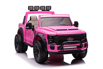 Ford Duty F450 Barn Elbil Rosa 2 sits