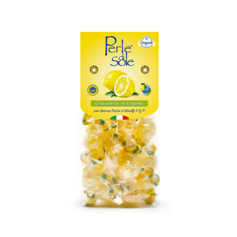 Perle di Sole, Citronkarameller med citroner från Amalfi IGP - 200g