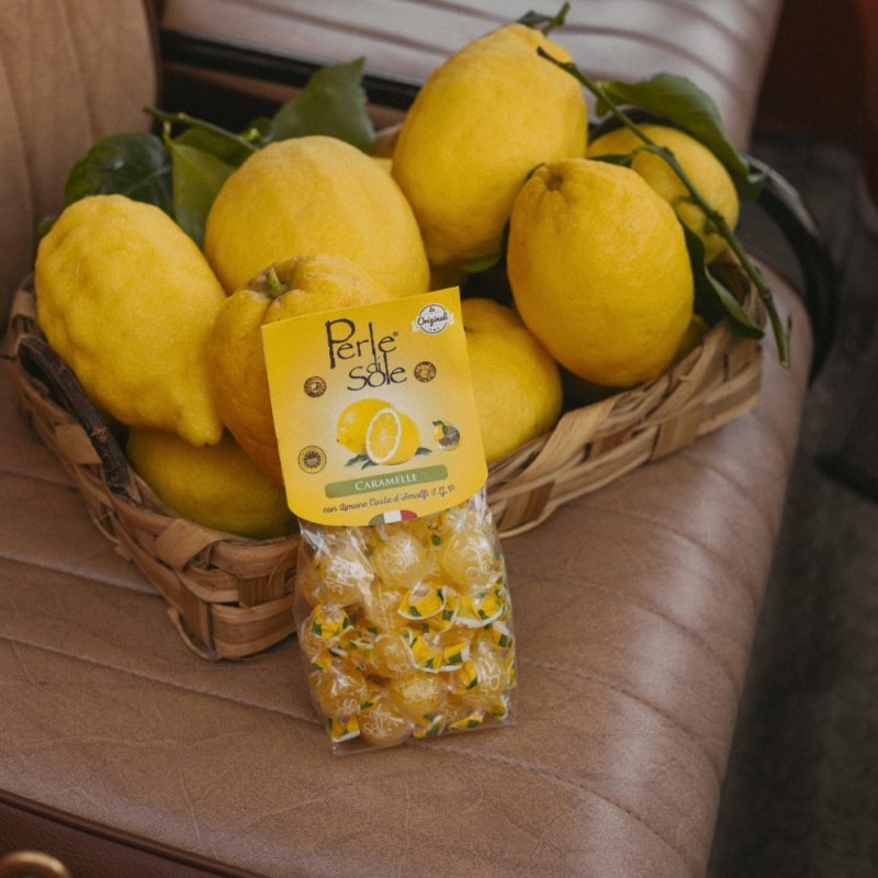 Perle di Sole, Citronkarameller med citroner från Amalfi IGP - 200g - 3