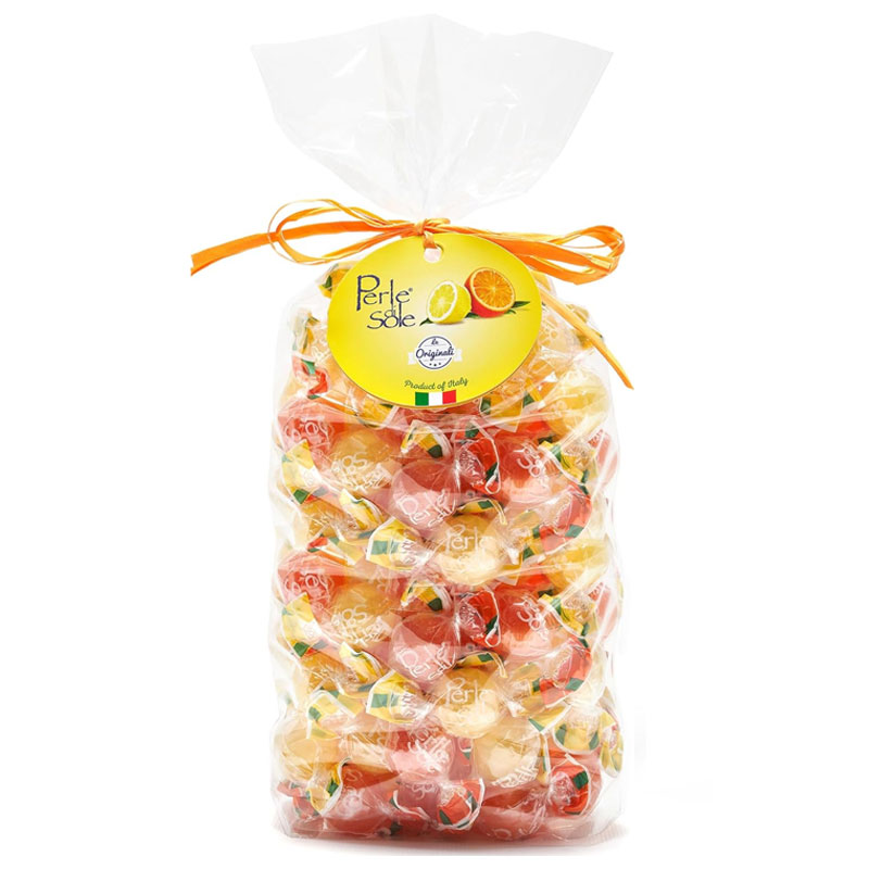Perle di Sole, Karameller med smak av citron och apelsin - 1kg