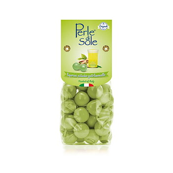 Perle di Sole, Likörpraliner med pistage och Limoncello - 150g
