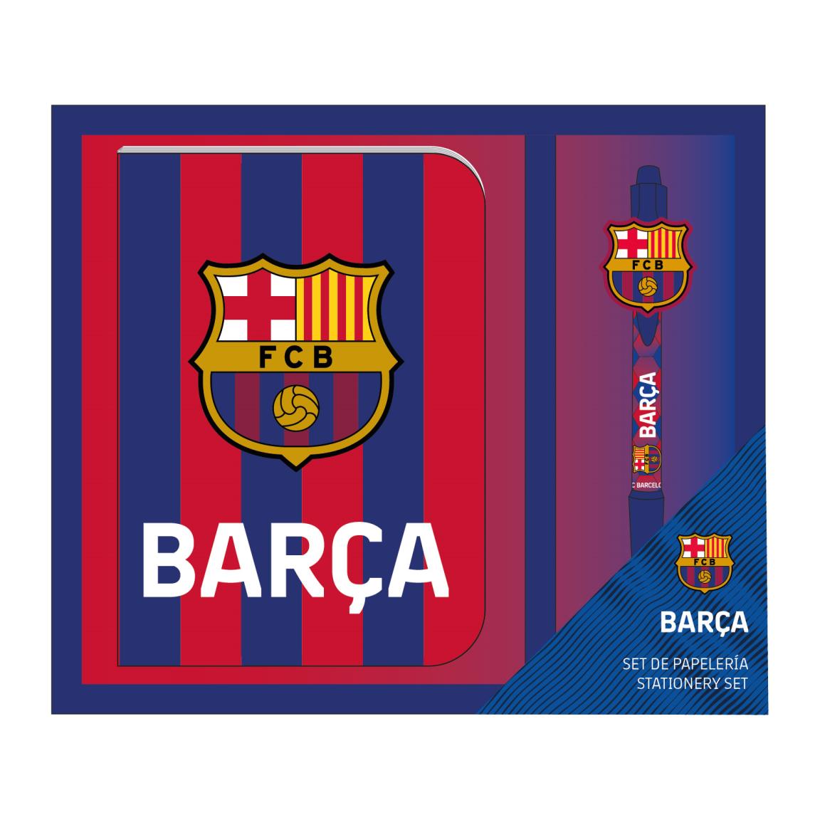 FC Barcelona Dagbok Anteckningsbok & Kulspetspenna