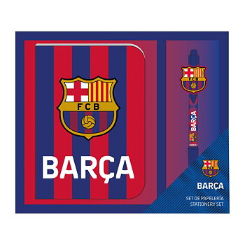 FC Barcelona Dagbok Anteckningsbok & Kulspetspenna