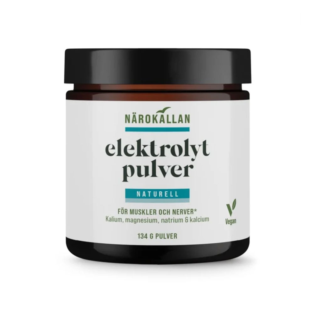 Elektrolytpulver Naturell 134 g Närokällan