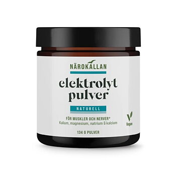 Elektrolytpulver Naturell 134 g Närokällan