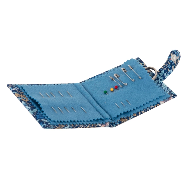 Needle Case & Scissors Blue Floral - Morris - 2
