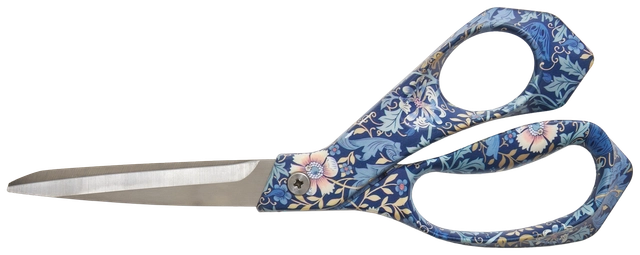 Dressmaker Scissors 8-1/2in Blue Floral