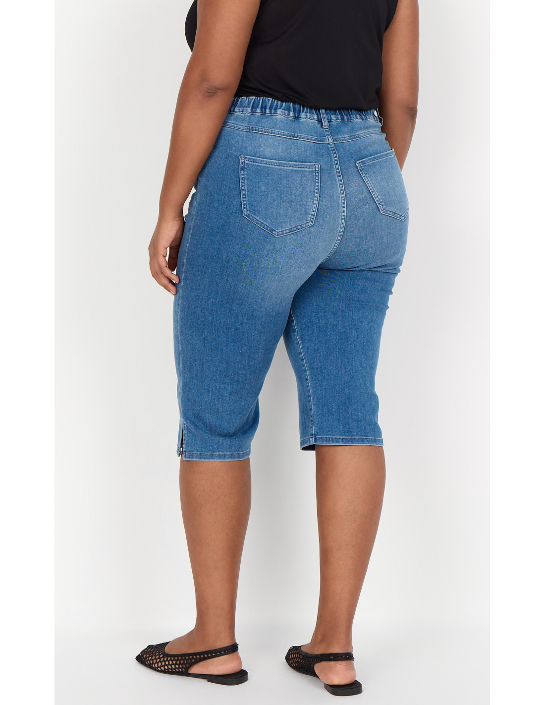 WA-SUMMER 13 blå capri jeans - 3