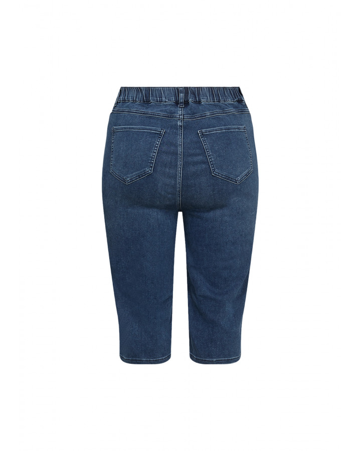 WA-SUMMER 13 mörkblå capri jeans - 2